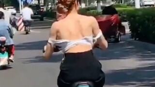 What the heck? It must be scorching hot...