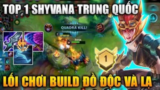 [LMHT Tốc Chiến] Shyvana Top 1 Sever Trung Build Tốc Đánh Và Phép Tốc Hành Độc Lạ