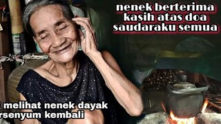 KEHIDUPAN SUKU DAYAK PEDALAMAN KALIMANTAN || kondisi nenek sudah membaik