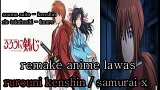 anime rurouni kenshin aka samurai x ..kembali tahun 2023 .... souma saito menjadi kenshin