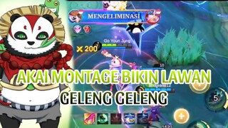 AKAI MONTAGE BIKIN LAWAN KETAR KETIR
