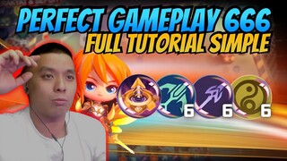 TUTORIAL SECARA LENGKAP CARA BIKIN SYNERGI 666 TRIPLE SIX MAGIC CHESS !!