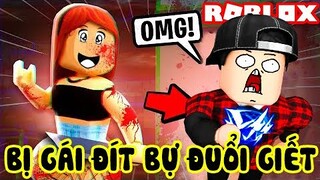 ROBLOX | Bị Ong Trâu Tông Lật Xe Bus Vamy Lạc Trong Rừng Bị Gái Xinh Đít Bự Truy Sát | Jenna's Story