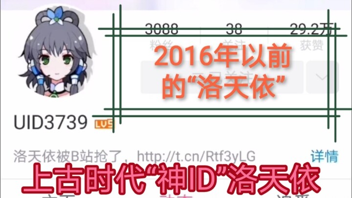 Cái ID huyền thoại “Lạc Thiên Y” trước khi được chính thức đăng ký trên nền tảng ngày ấy giờ đang ở 