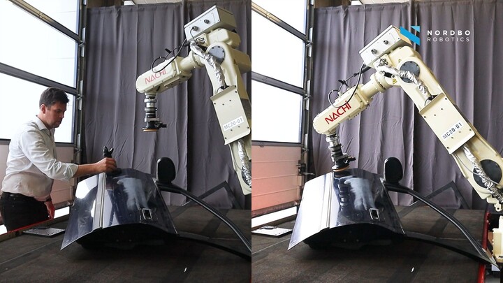 Mimic IR - sanding - car hood
