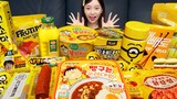 편의점 먹방 💛 신상 라면 김밥 젤리 디저트 Korean Convenience Store Food Ramen Color Desserts Mukbang ASMR Ssoyoung