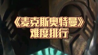 《麦克斯奥特曼》难度排行（下）