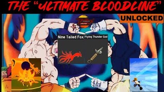 I Combined Yellow Thunder God&Kurama Cloak to become the ULTIMATE BLOODLINE|Anime Fighting Simulator