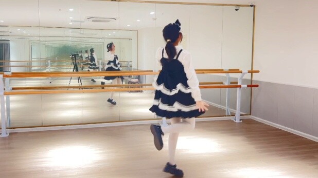 Touch touch ~ But the junior high school student single flip dance ~