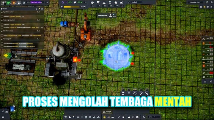 Proses Mengolah Tembaga Mentah