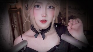 【مساعد على النوم】الشيطان الصغير + قميص أسود هي هي سلورب
