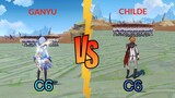 Child vs Ganyu! Who is the best DPS?  DMG COMPARISON!!!