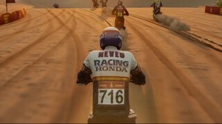 Honda HXR 750 NT5A motorcycle rally in Dakar Desert Rally