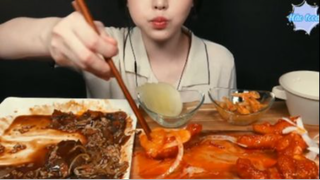 Mì tương đen đặc biệt và thịt heo cay ngọt phần 6 #anngonmoingay