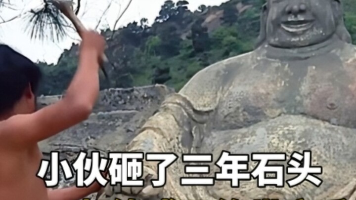 Every day, the young man was forced by his master to smash rocks. Who would have thought that a year