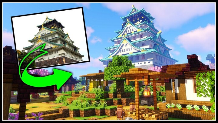 Osaka Castle | Minecraft Timelapse