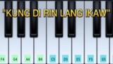 KUNG DI RIN LANG IKAW - DECEMBER AVENUE | PERFECT PIANO SHORT COVER TUTORIAL