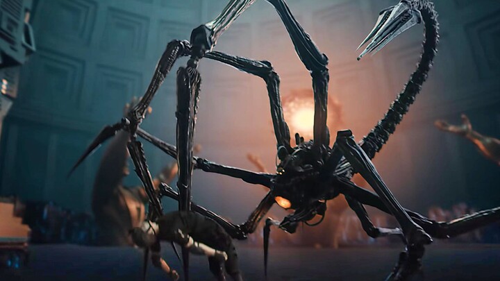 Mechanical monsters conquer the world, turning all humanity into mechanical slaves and slaughtering 