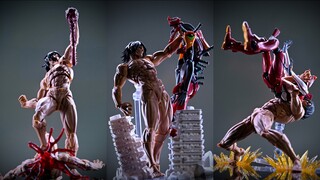 The most violent episode () Kaiyodo's amazing Yamaguchi-style Attack on Titan, Eren's giant pose, pl