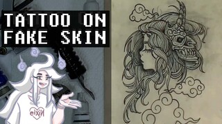 Try Out Tattoo On Fake Skin | Chill With NiXiE