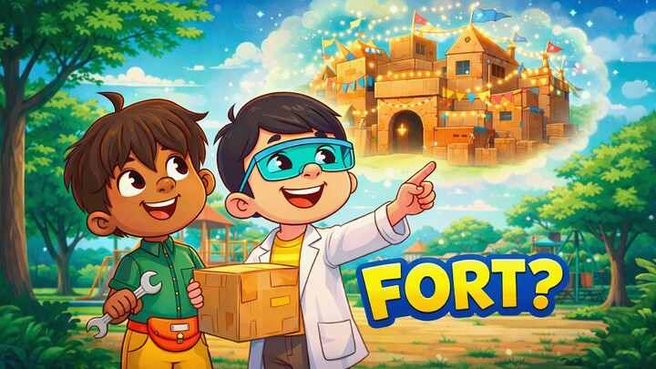 Tune Tykes - Frederic and Felix's Fort Building Plans (S1E4)