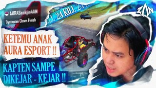 Ketemu Anak Aura Esport !!  Kapten Sampe Dikejar kejar !! | PUBG Mobile Indonesia