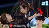 A Handsome Prince Falls in Love with a Modern World Girl ... Part 1 Chinese drama Explained in Hindi