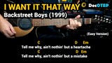 I Want It That Way - Backstreet Boys (1999) - Easy Guitar Chords Tutorial with Lyrics Part 2 SHORTS