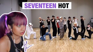 A RETIRED DANCER'S POV— Seventeen "HOT" Dance Practice