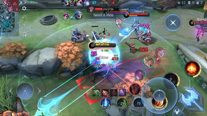 1v4 situation