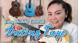 DATING TAYO | Tj Monteverde | EASY UKULELE TUTORIAL (Easy Chords)