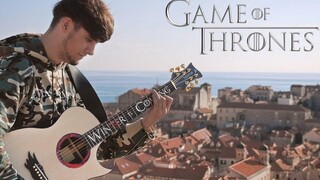 [Fingerstyle Guitar] Adaptation of Game of Thrones theme song | Eddie van der Meer