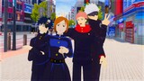 Nobara meets Itadori and Megumi (JJK VR)