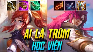 (ĐTCL) CUSTOM CHỈ CHƠI HỌC VIỆN VÀ MÀN SOLO HƠI CÂN NÃO GIỮA HAI CARRY 4 TIỀN! AI LÀ TRÙM TFT MÙA 6