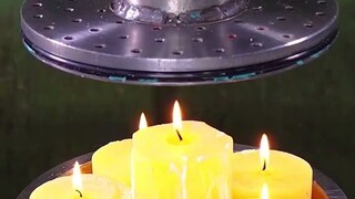 【液压机压一切】蜡烛