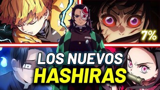 QUIENES SERIAN LOS NUEVOS HASHIRAS EN DEMON SLAYER | KIMETSU EN YAIBA