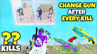 🇮🇳 *Changing Gun After Every Kill* Challenge in PUBG Mobile ERANGEL 2.0 - MRX