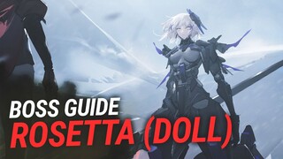 【Punishing: Gray Raven】Boss Guide: Rosetta (Doll)