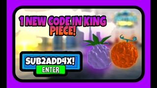 [ROBLOX] KING PIECE *NEW* 1 UPDATE CODE 2021!