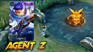 GRANGER AGENT Z GAMEPLAY | GRANGER EPIC SHOWCASE SKIN GAMEPLAY | MOBILE LEGENDS BANG BANG