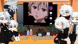 White hair anime character react to each other pt 2/2 (are re-uploaded+muted audio)