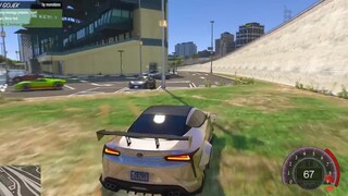 GTA 5 #18 Chủ Tịch Giả Nghèo Đi Chạy Grab Và Cái Kết Lexus LS500 Mạ Vàng Quá Đẳn