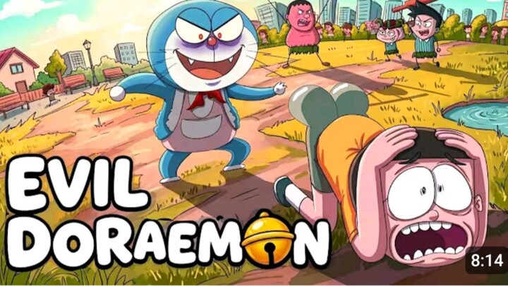 evil doraemon indian parody