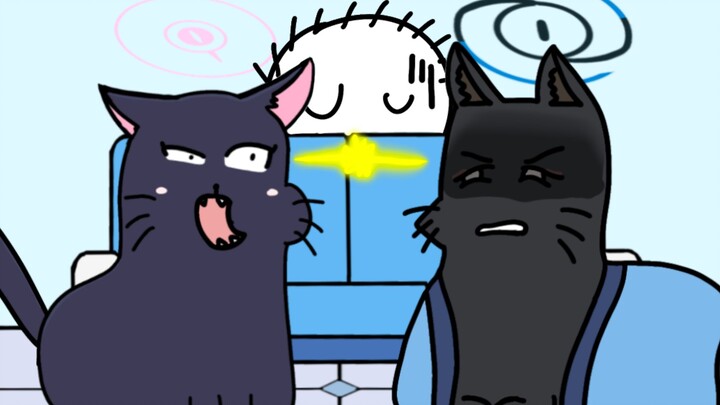 物理☆沉重☆猫②【蔚蓝档案小动画】
