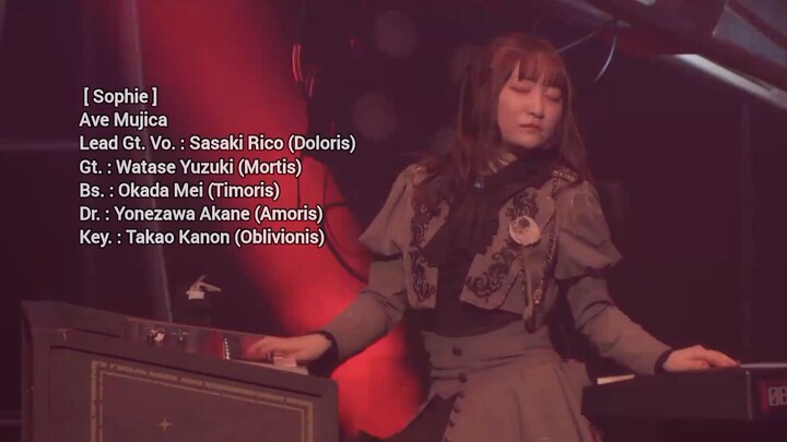 Sophie - Ave Mujica 6th LIVE「Ulterius Procedere」 ~ [Lirik+Terjemahan]