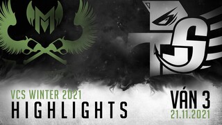 Highlights GAM vs SKY [Ván 3][VCS Mùa Đông 2021][Tuần 1 - 21.11.2021]