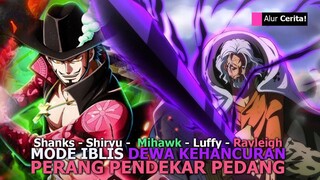 ONE PIECE 1151 - GABAN TAKJUB! RAYLEIGH PAKAI HAKI RAJA TERKUAT HANCURKAN KESATRIA SUCI DI ELBAF
