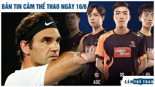 Bản tin Cảm Thể Thao 16/6 | Federer bị chỉ trích vì "quá giàu", Team Flash nằm bảng tử thần ở APL