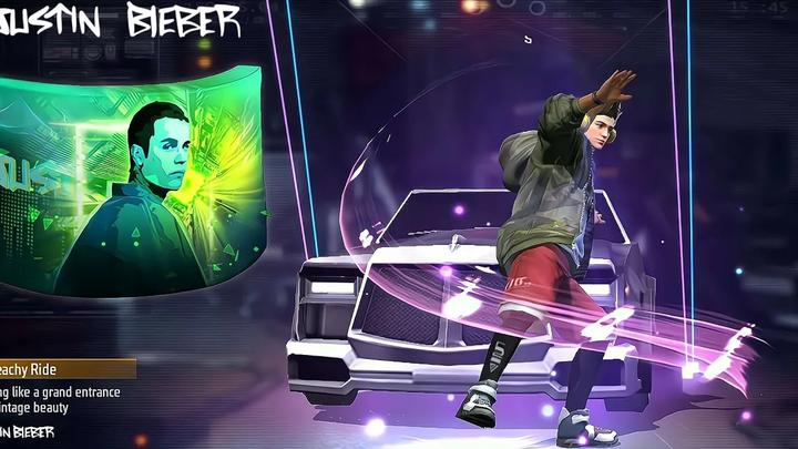 5 อันดับไอเทมเด็ดของ Justin Bieber - Garena Free Fire