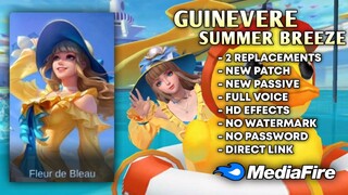 Updated Guinevere Summer Breeze Skin Script No Password | Mobile Legends